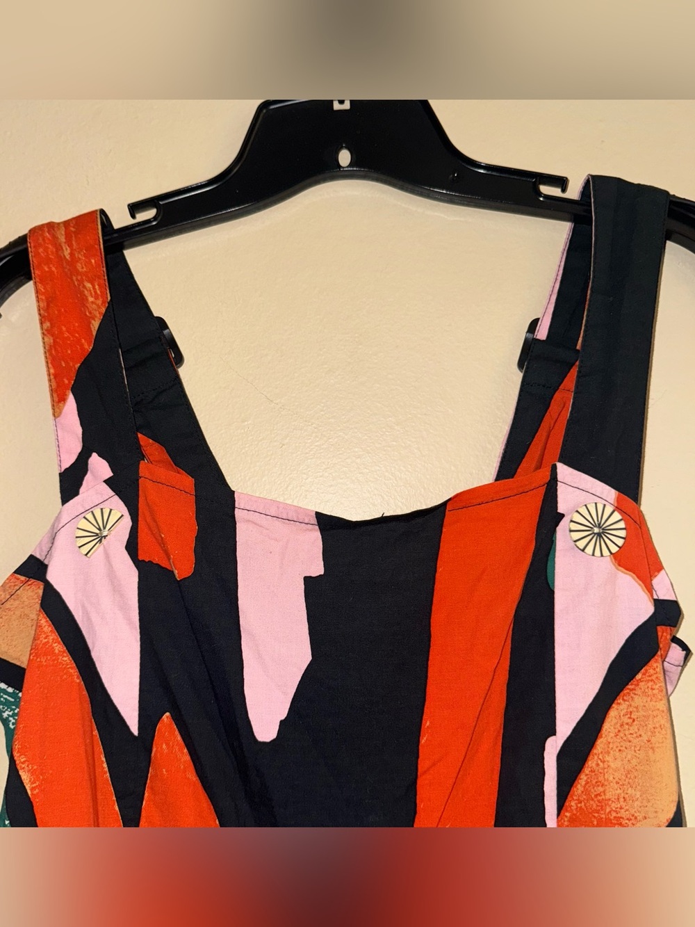 BEL KAZAN Anthropologie Arches Jumpsuit Multicolor Abstract Size M - Picture 8 of 14